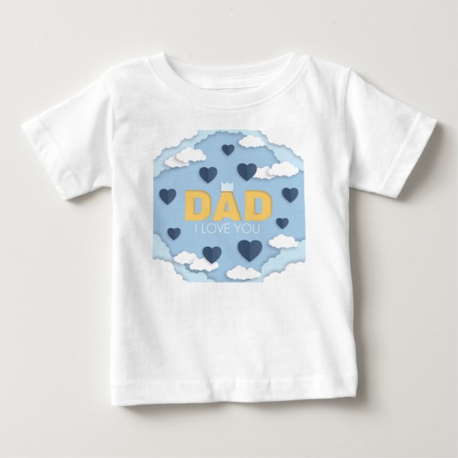 Camiseta Pai eu te amo (Frente)