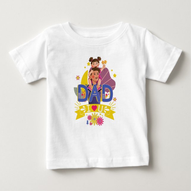 Camiseta Pai eu te amo (Frente)