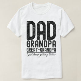 Camiseta Pai Excelente Avô Dia de os pais  Engraçado
