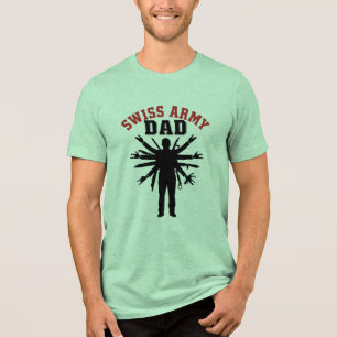 Camiseta Pai Exército Suíço