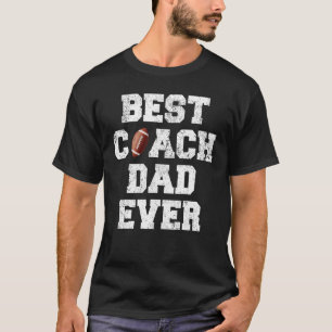 Camiseta Pai F Do Melhor Treinador Americano De Futebol