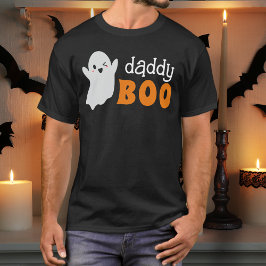 Camiseta Pai Fantasma Boo Matching Family Halloween
