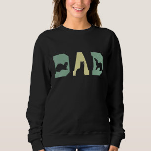 Camiseta Pai Ferret Melhor Pai De Fa Animal Da Festa