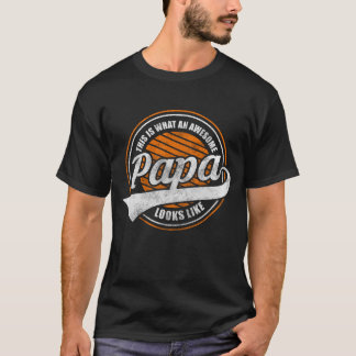 Camiseta Pai Filha Pais Forte Retrô