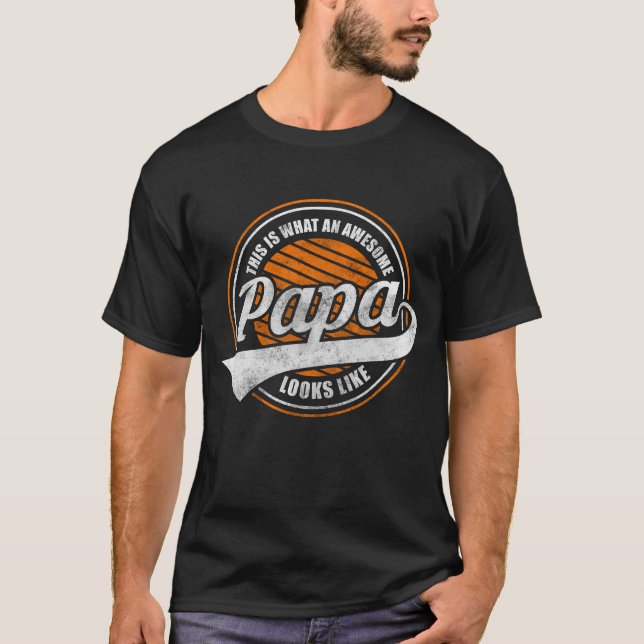 Camiseta Pai Filha Pais Forte Retrô (Frente)