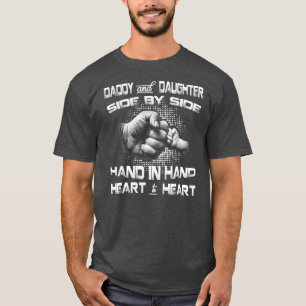 Camiseta Pai Filha Pulseira Dia de os pais Corta Família