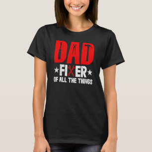 Camiseta PAI Fixer De Todas As Coisas Ferramentas Engraçada