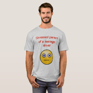 Camiseta Pai forçado de um motorista adolescente