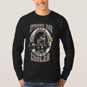 Camiseta Pai Forte de Uso Masculino Levantando Fath
