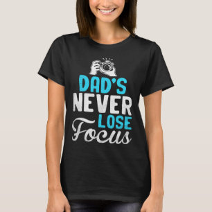 Camiseta Pai Fotográfico de Fotografia Nunca Perde F