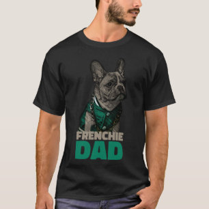 Camiseta Pai francês Bulldog Pai francês