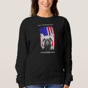 Camiseta Pai Francês Engraçado Para Homens Do Bulgue Francê