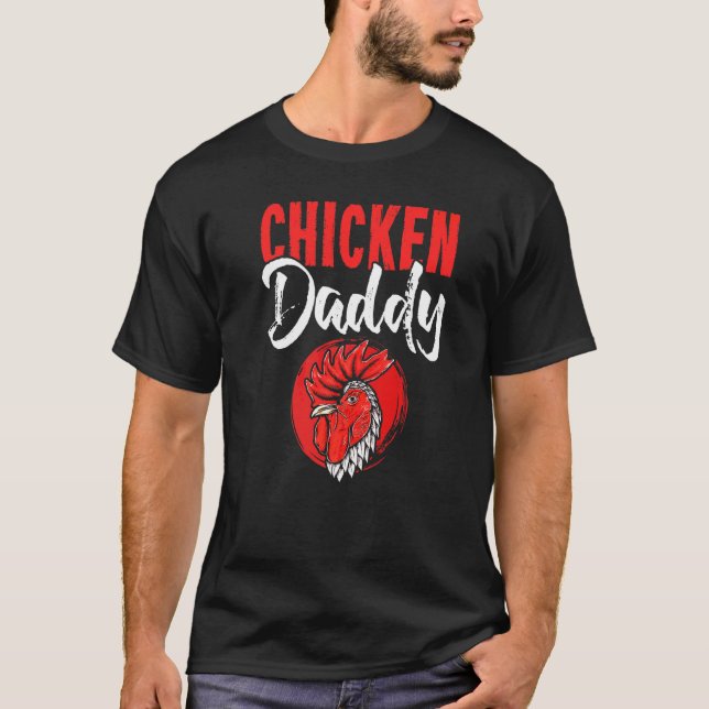 Camiseta Pai Frango Fazendeiro de Frangos (Frente)