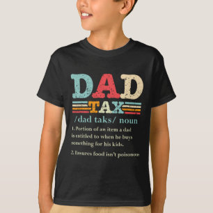 Camiseta Pai Fundido com Imposto Definição de Imposto Dia d