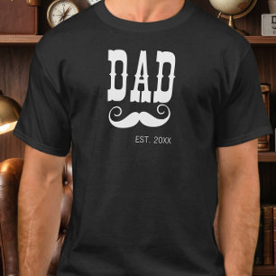 Camiseta Pai Fundou Bigode ano western vintage