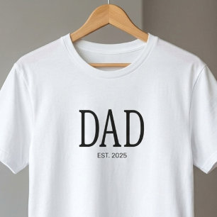Camiseta Pai Fundou Novo Presente de Pai