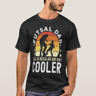 Camiseta Pai Futsal Com Bola De Futebol Futsal