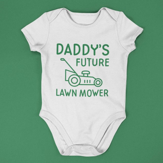 Camiseta Pai Futuro Poder Lawn (Criador carregado)