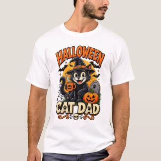 Camiseta pai gato