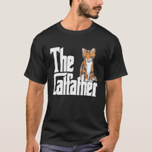 Camiseta Pai Gato O Gatípata Loucamente Fofo Pai do Gatinho