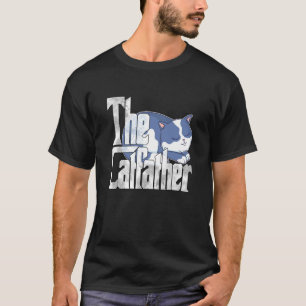 Camiseta Pai Gato O Gato Pai Loucamente Fofo Pai do Gatinho