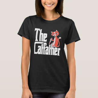 Camiseta Pai Gato O Padrinho do Gato Faca Louca Pai do Gato