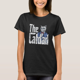 Camiseta Pai Gato O Padrinho do Gato Pai do Gato Louco Pai 