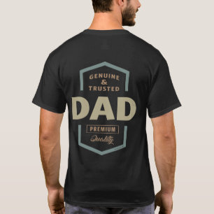 Camiseta Pai genuíno