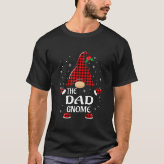 Camiseta Pai Gnome Buffalo Xadrez Correspondente ao Natal P