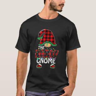 Camiseta Pai Gnomo Red Buffalo Xadrez de Natal Mat