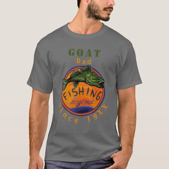 Camiseta Pai GOAT (Frente)