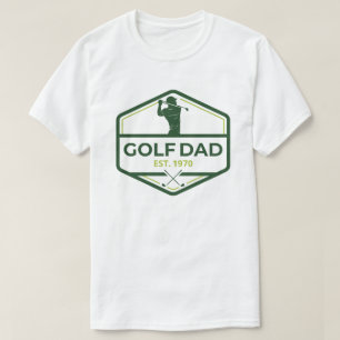 Camiseta Pai Golf Personalizado Est Ano Presente para Homen