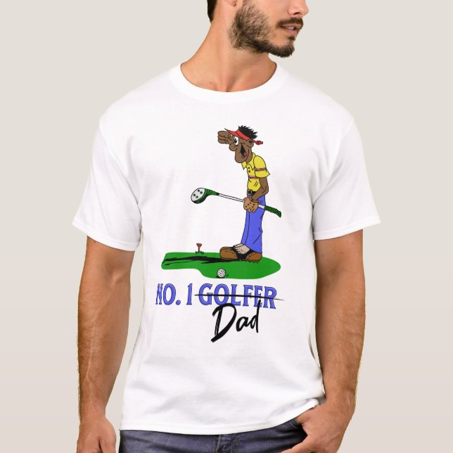 Camiseta Pai Golfer nº 1 (Frente)