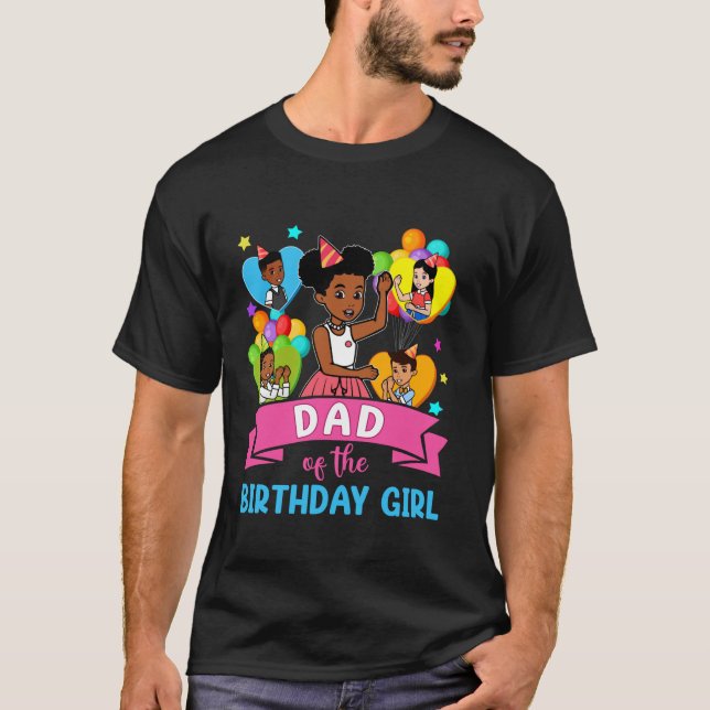Camiseta Pai Gracie Corner Birthday Dolls Bonecas Bonito Pr (Frente)