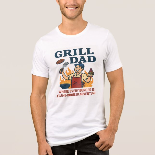 Camiseta Pai Grill - Aventura Irritada (Frente)