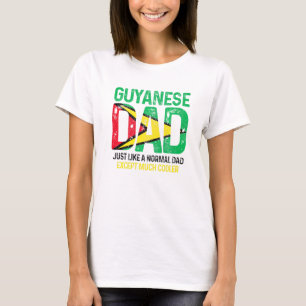 Camiseta Pai Guianense Como Pai Normal Exceto Muito Legal