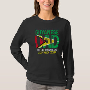 Camiseta Pai Guianense Como Pai Normal Exceto Muito Legal