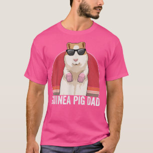 Camiseta Pai Guineense Proprietário Do  Guiné Pig Roupa Ret