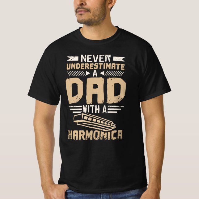 Camiseta Pai Harmonica (Frente)