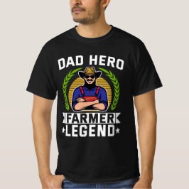 Camiseta Pai Herói Dia de os pais de Legenda