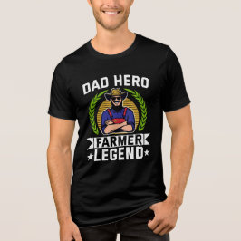 Camiseta Pai Herói Dia de os pais de Legenda