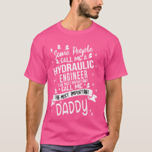 Camiseta Pai hidráulico