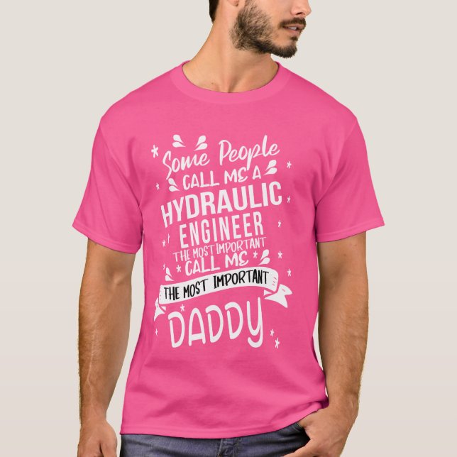 Camiseta Pai hidráulico (Frente)