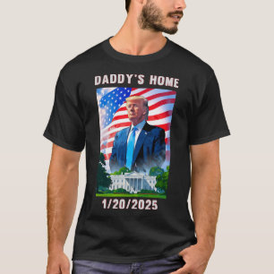Camiseta Pai Home Donald Trump 2024