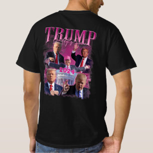 Camiseta Pai Home Trump Pink 2024 Retire a América