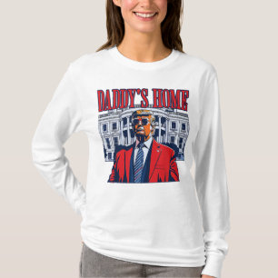 Camiseta Pai Home Trump   Presente de Trump na Casa Branca