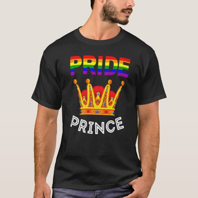 Camiseta Pai Homossexual do Primo Príncipe Engraçado Lgbtqi (Frente)