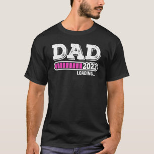 Camiseta Pai Horário Do Novo papai 1rua 2023 Do Mens Promov