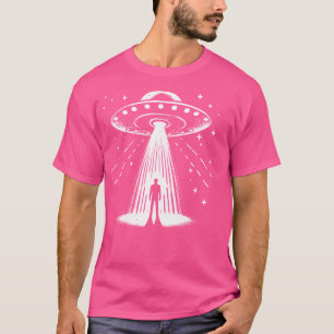 Camiseta Pai Humano Mãe Lover - Alienígena Engraçada Ufo
