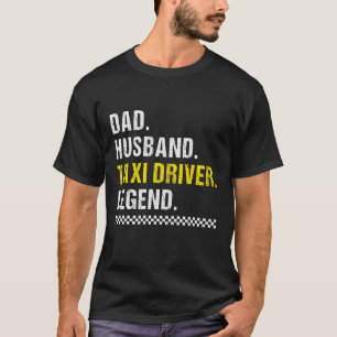 Camiseta Pai Husband Taxi Driver